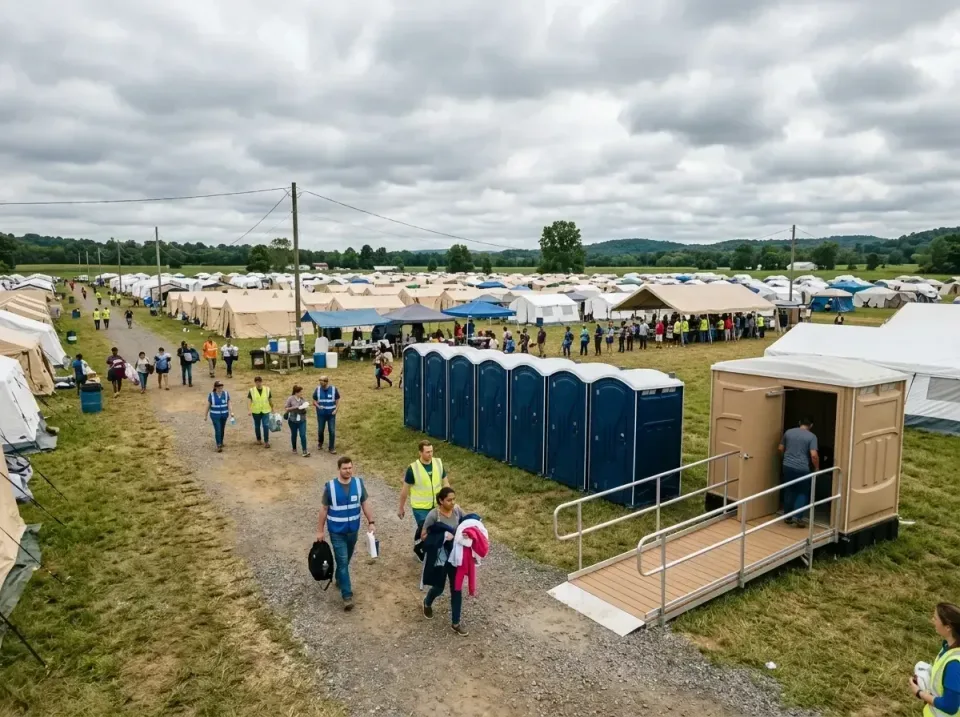 disaster-relief-camp-restrooms-010 — frequently asked questions, Dumpster & Portable Bathrooms Rental in Helena Valley North…